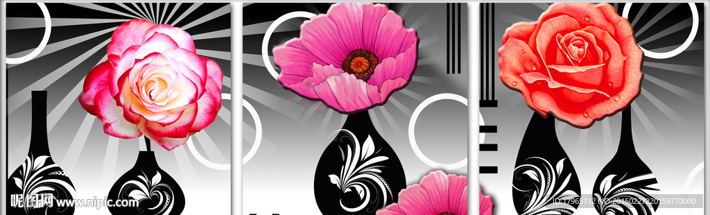 花卉装饰画