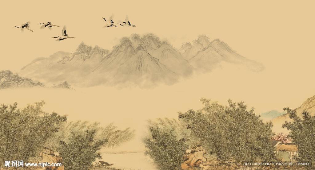 国画风景