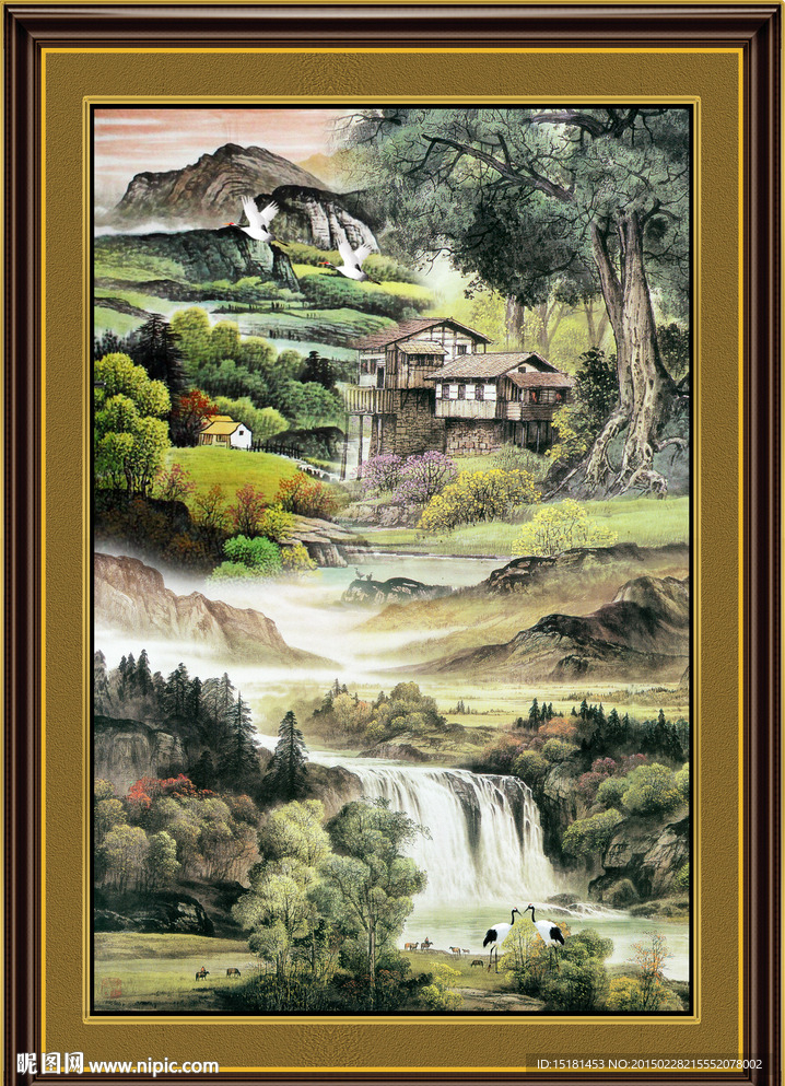国画山水