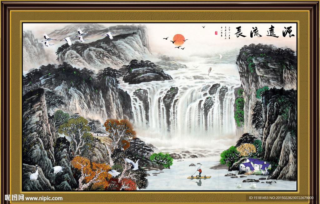 国画山水