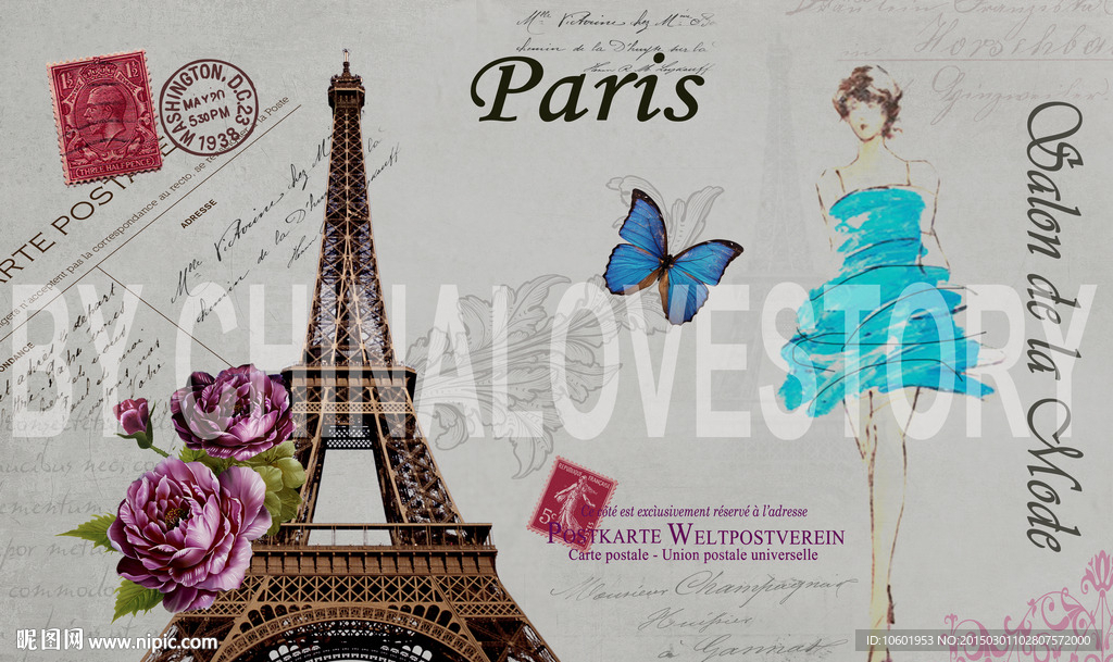 欧美风格装饰画