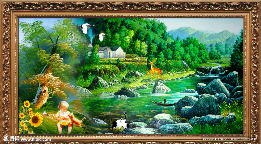 油画