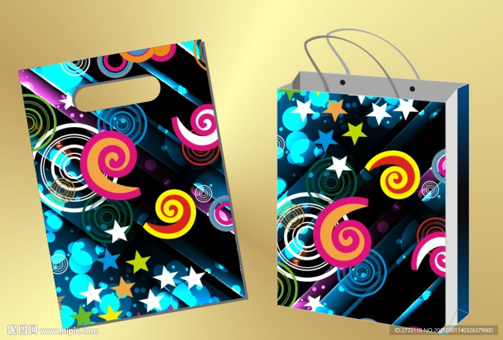 星星点光-胶袋设计