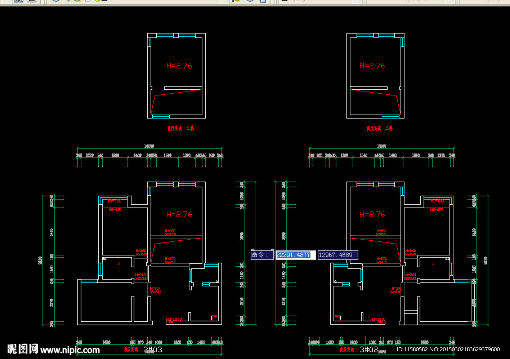凯迪-塞纳河畔CAD户型