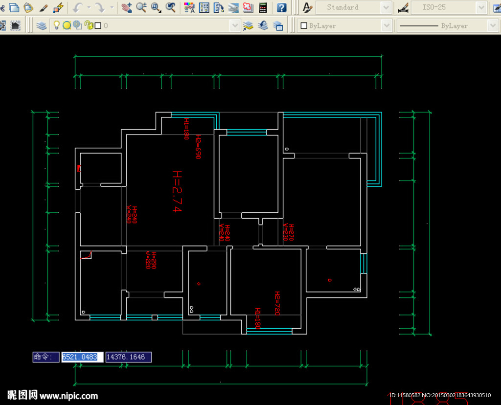 凯迪-塞纳河畔CAD户型