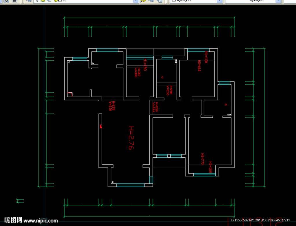 凯迪-塞纳河畔CAD户型