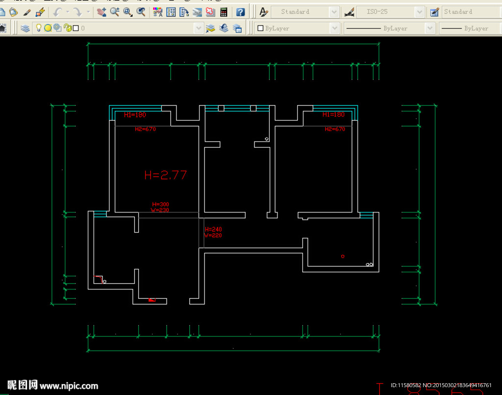 凯迪-塞纳河畔CAD户型