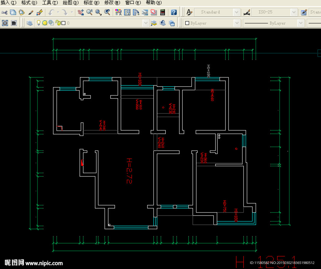 凯迪-塞纳河畔CAD户型