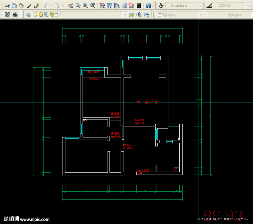 凯迪-塞纳河畔CAD户型
