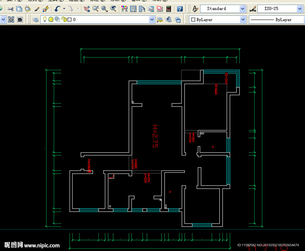 凯迪-塞纳河畔CAD户型