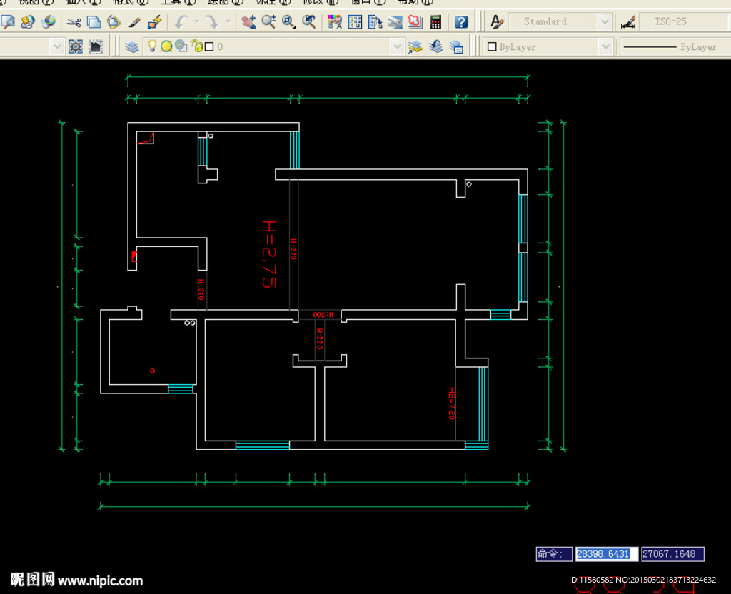 凯迪-塞纳河畔CAD户型