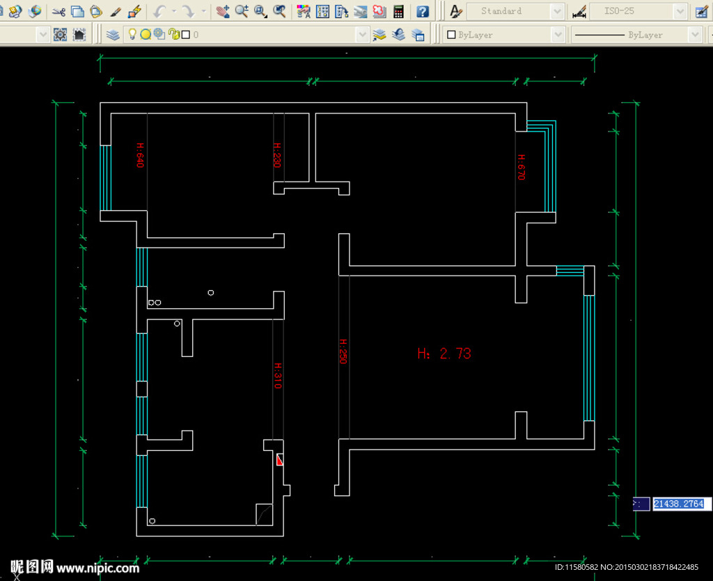 凯迪-塞纳河畔CAD户型