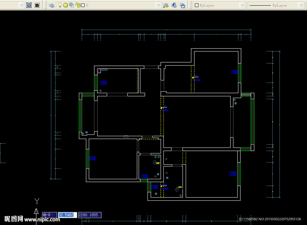 滁州-金色春天CAD户型