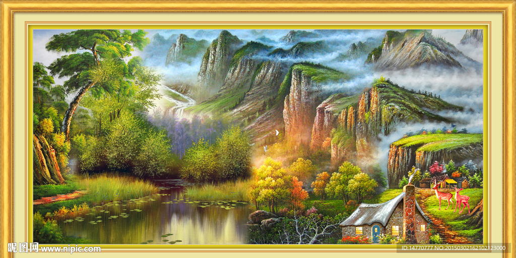 风景油画