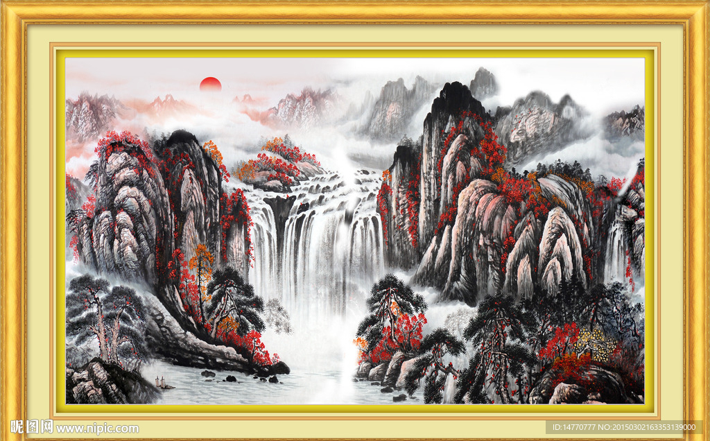 国画山水