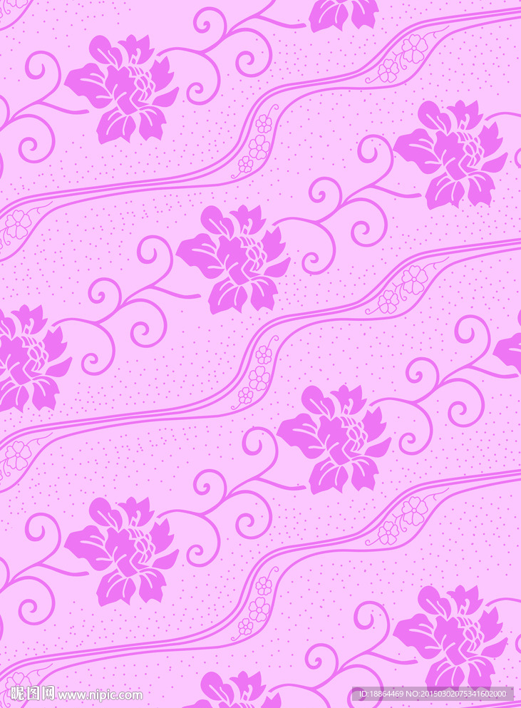 窗帘面料花型设计