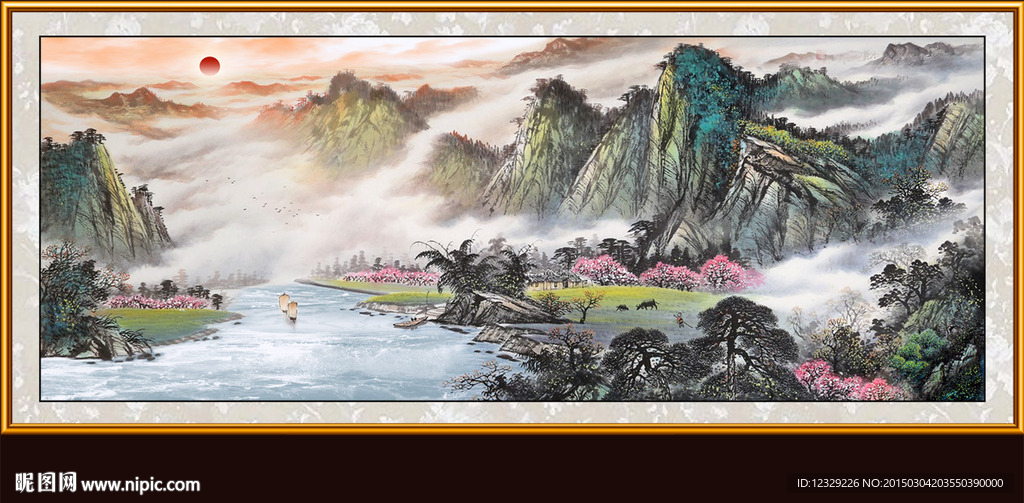 国画山水