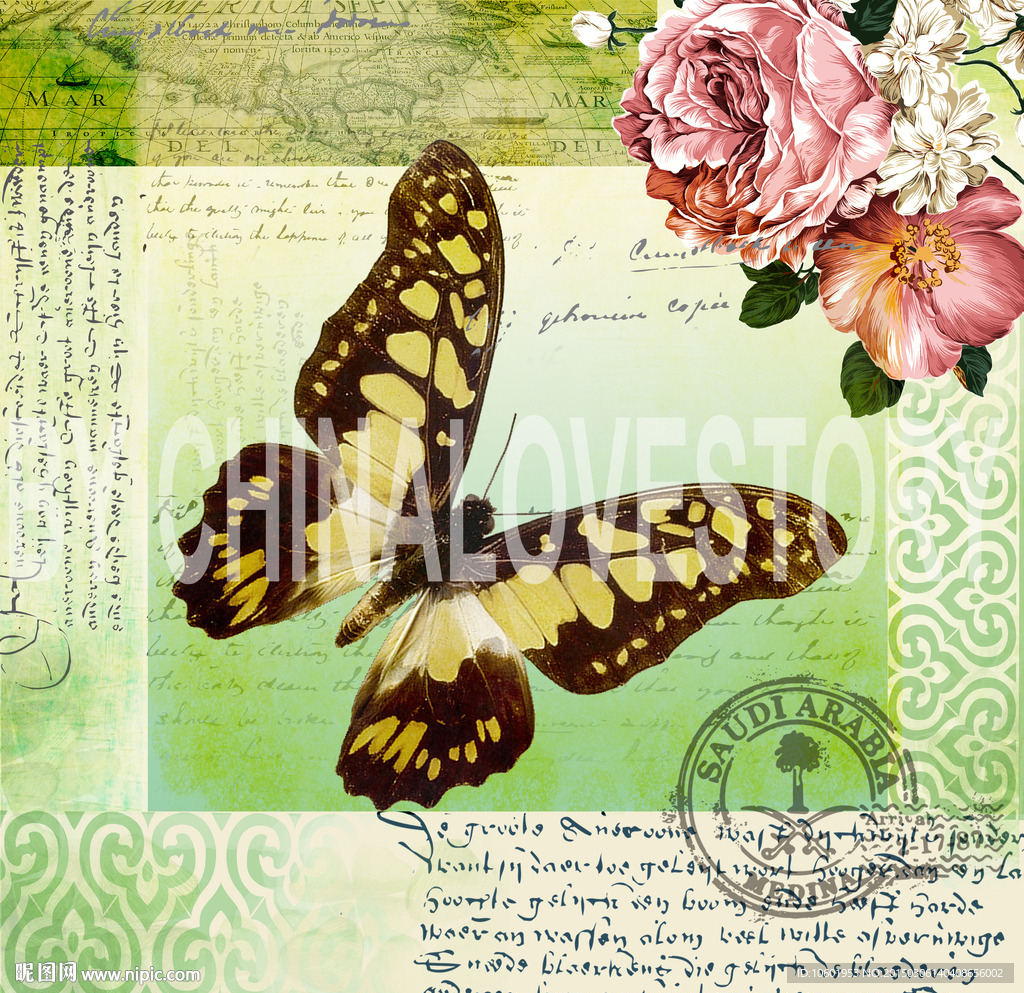 欧美风格装饰画