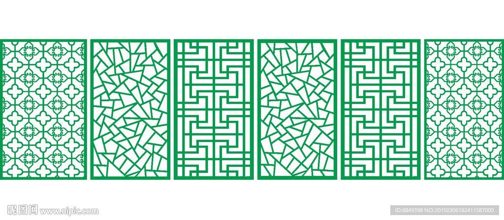 雕花隔断 镂空花形 台板雕刻