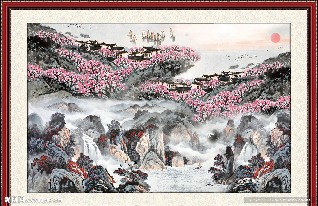 国画山水