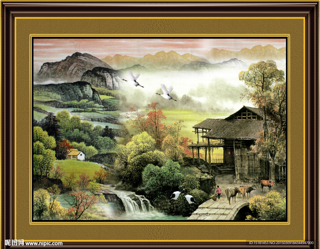 国画山水
