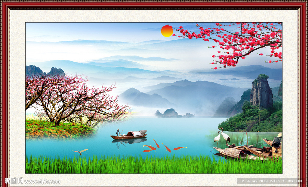 风景如画