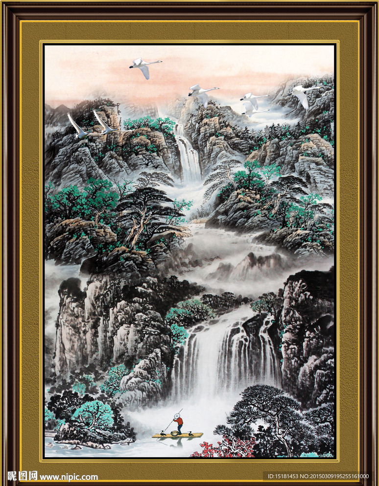 国画山水