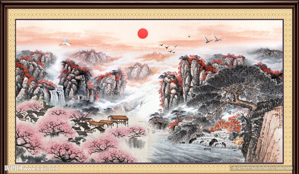 国画风景