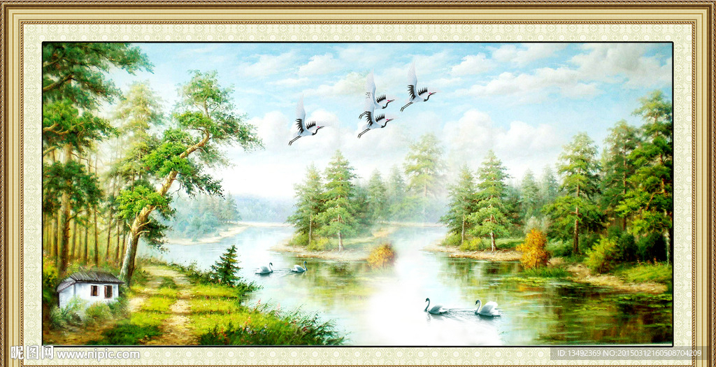 风景油画