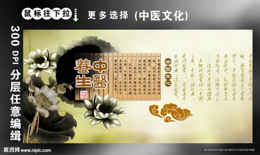 中医学展板设计