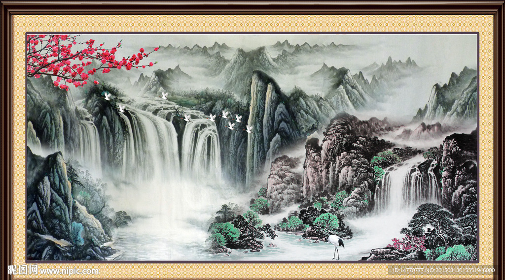 国画山水