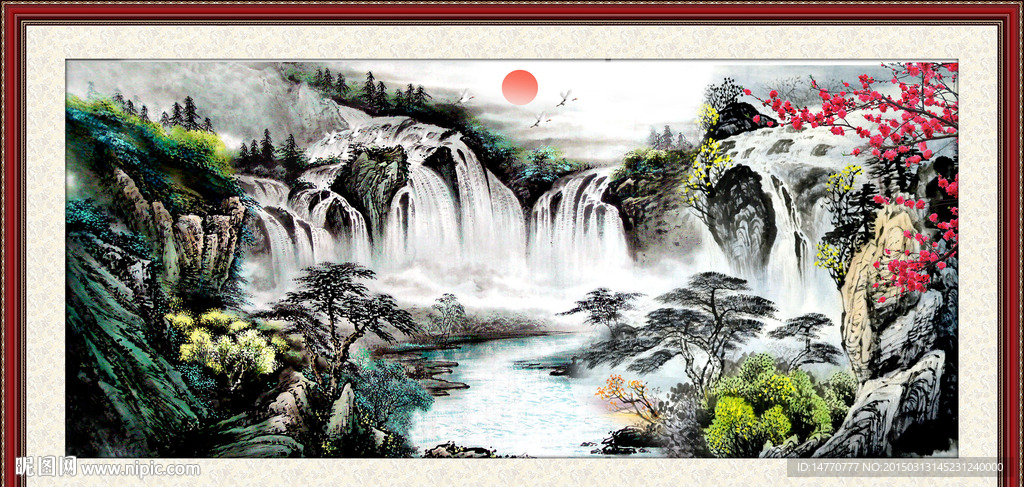 国画山水