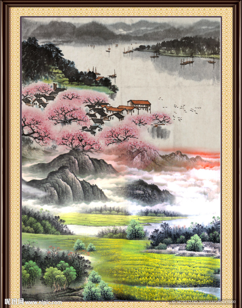 山水国画