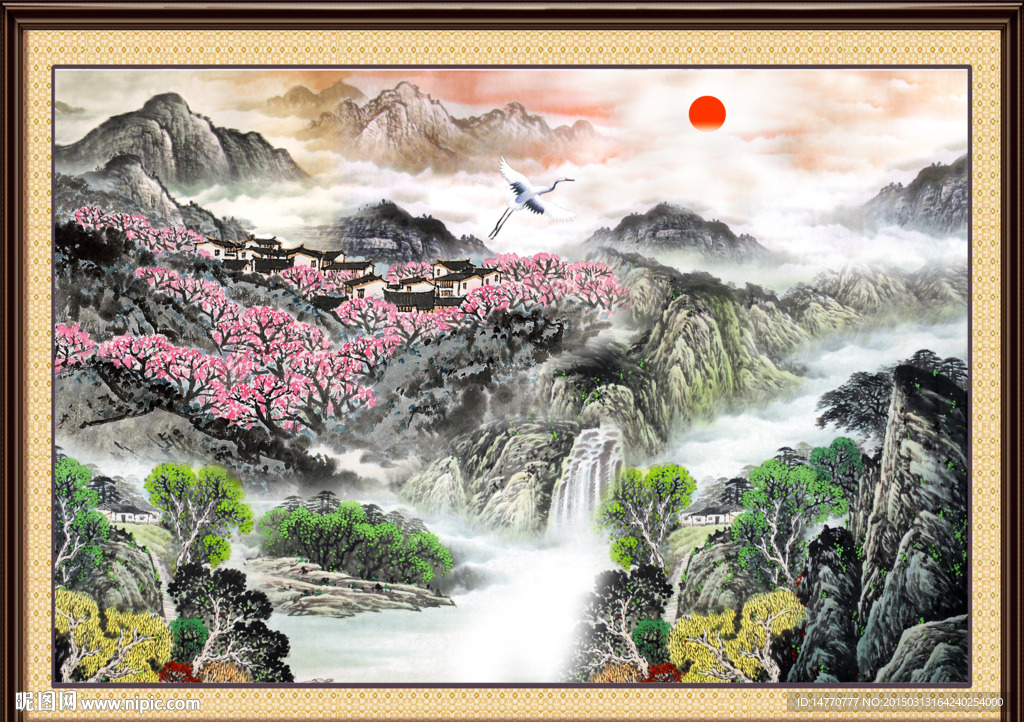 国画发呢感觉