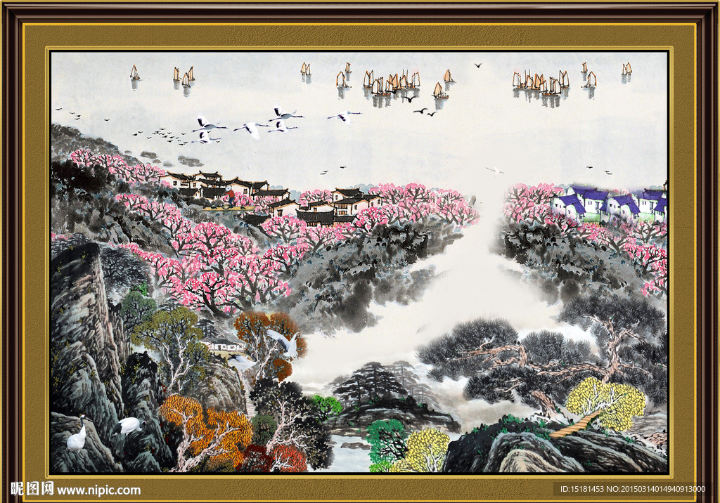 国画山水