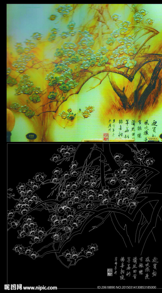 树花玉兰