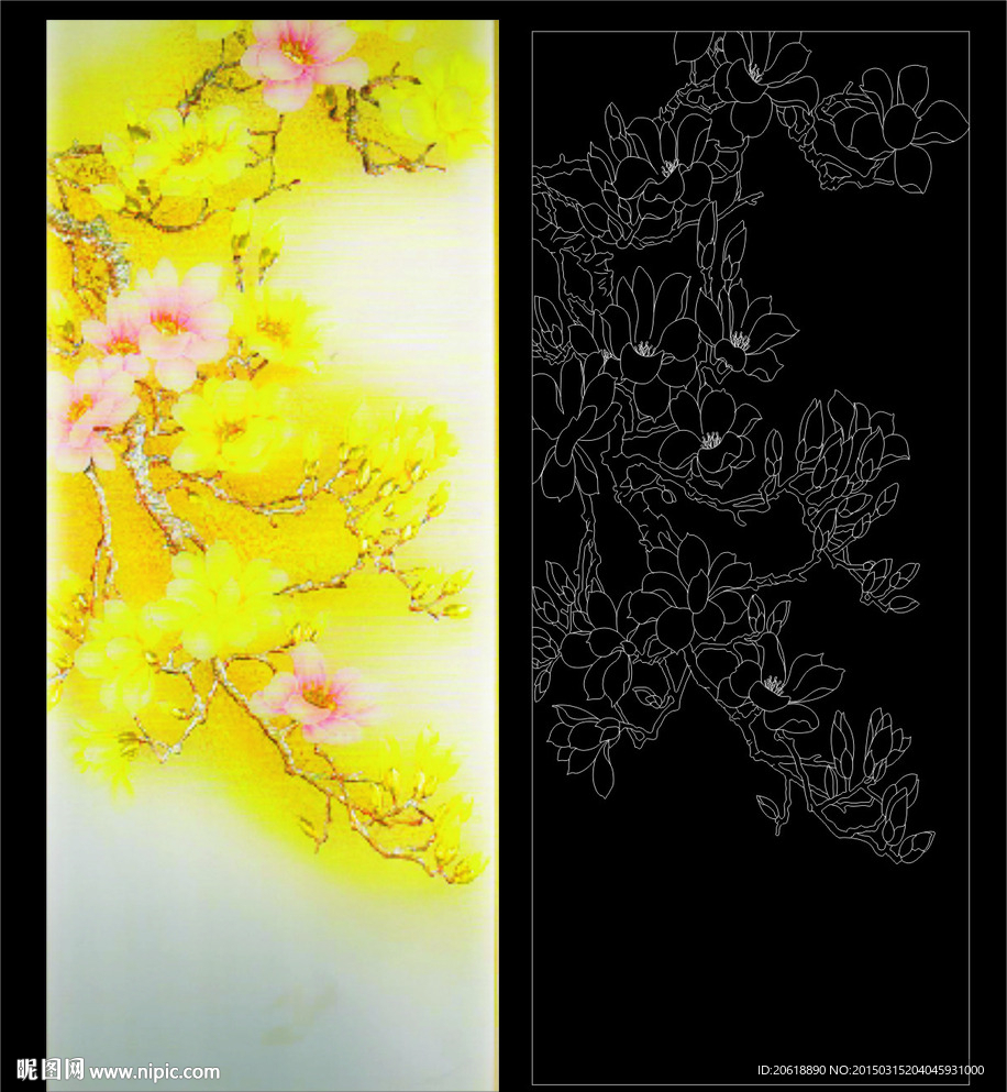 玉兰花 树