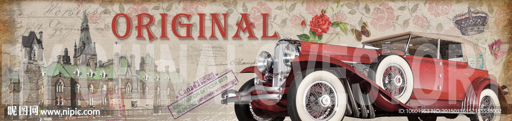 欧美风格装饰画