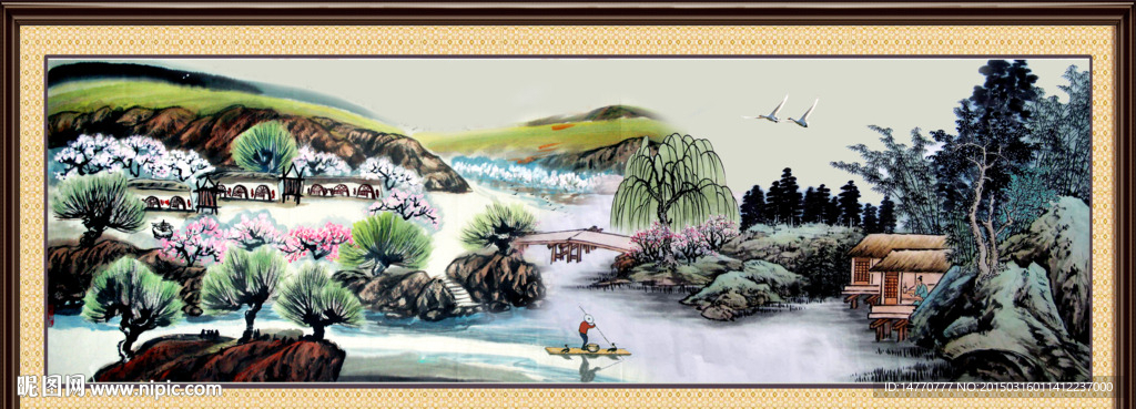 风景国画