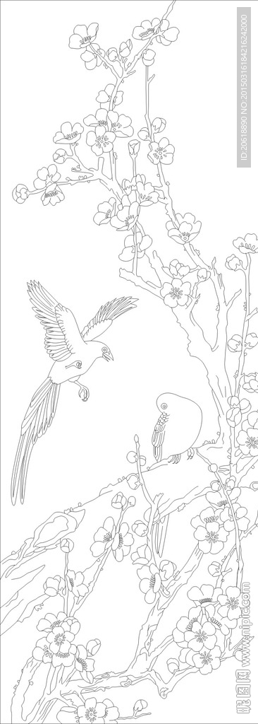 梅花鸟