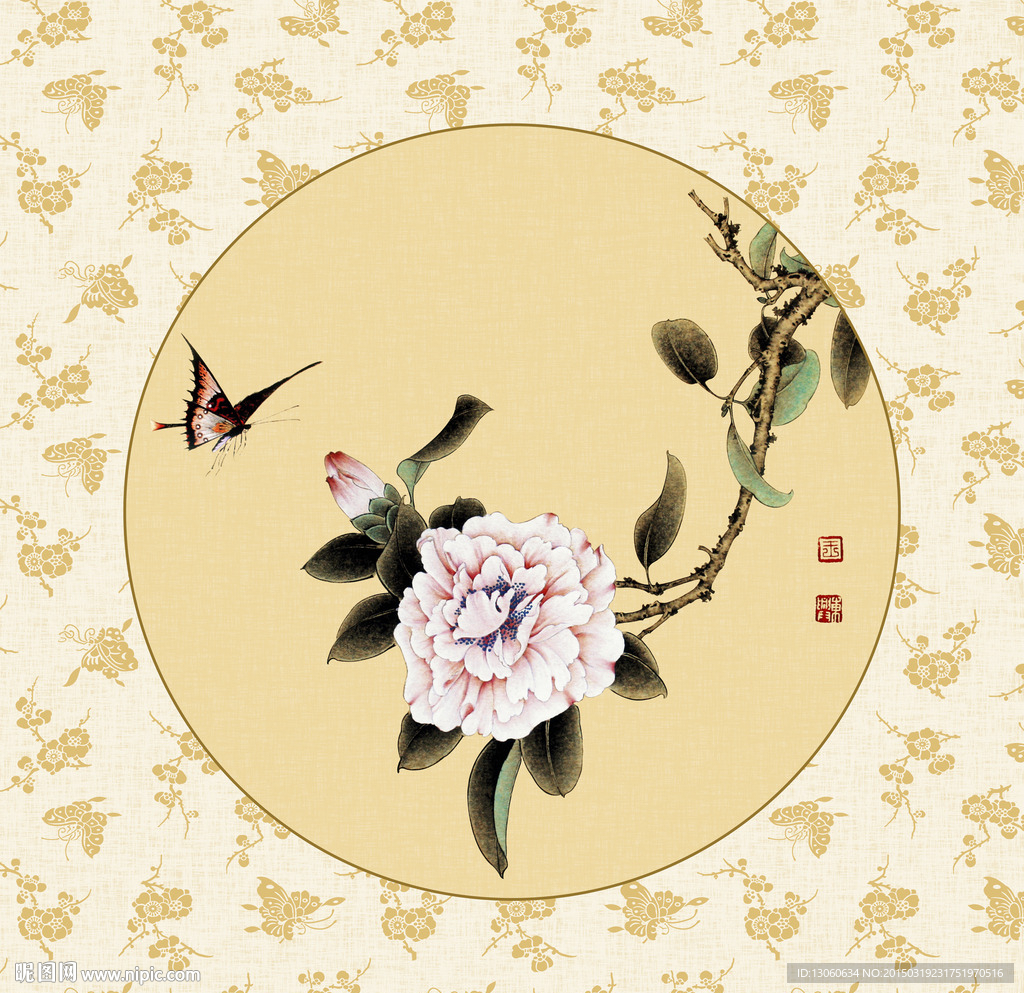 国画 工笔画 水墨画 水墨国画