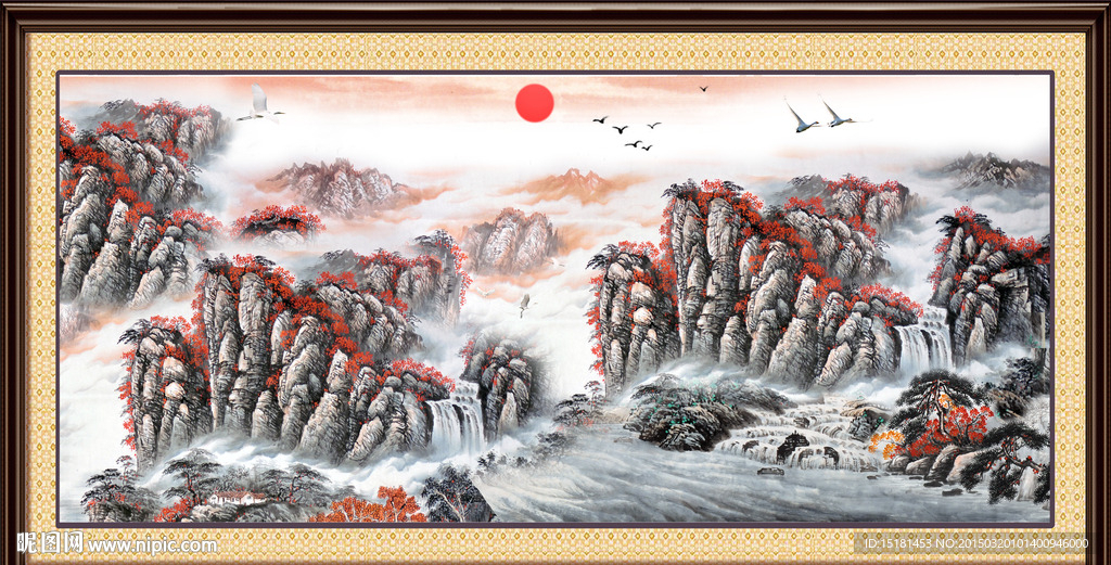 国画山水