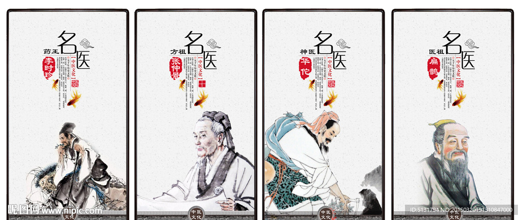 四大名医