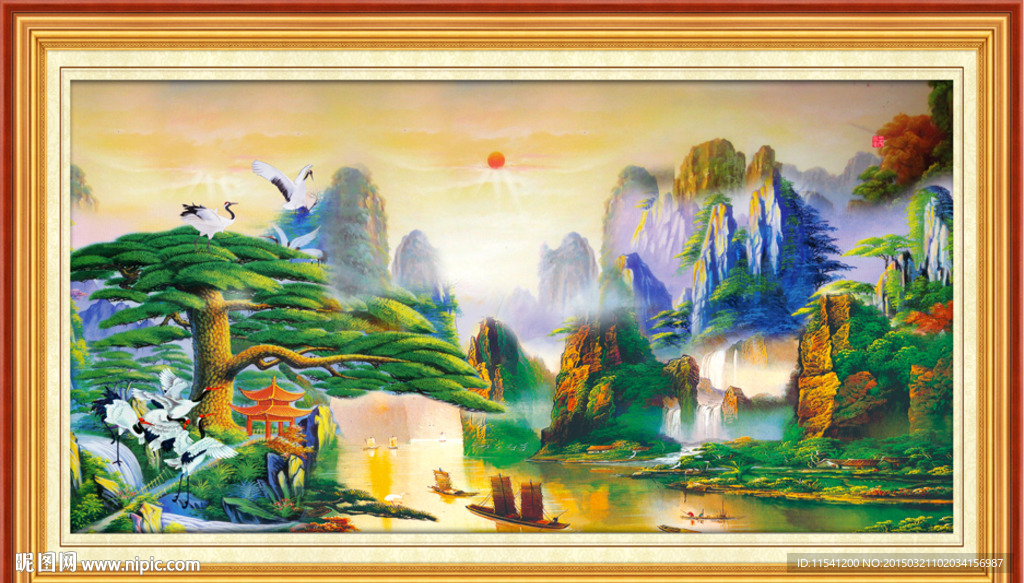 油画风景