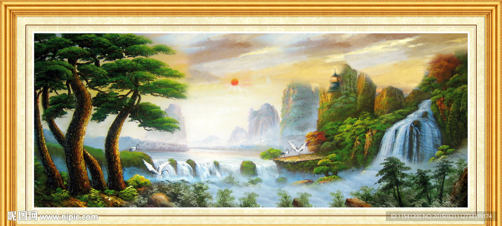 油画