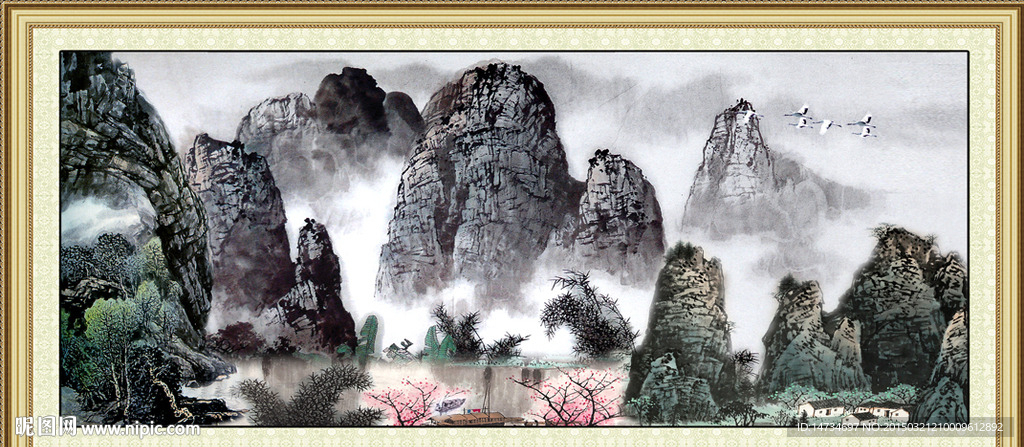 山水画