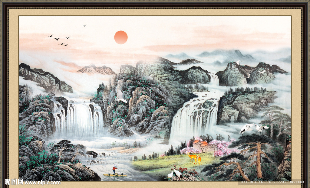 国画山水