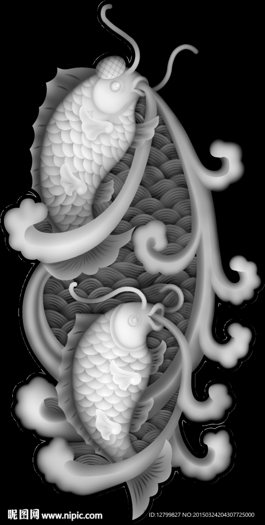 鱼门灰度图