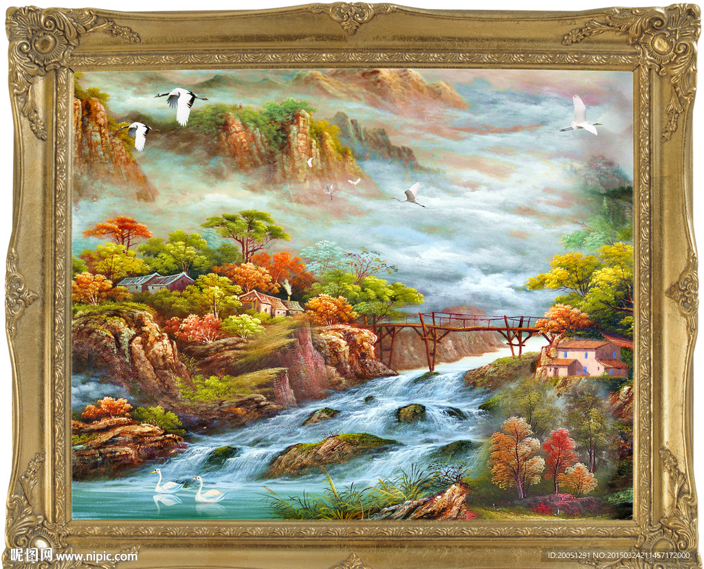 油画风景