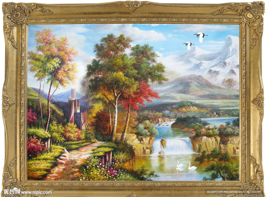 油画风景